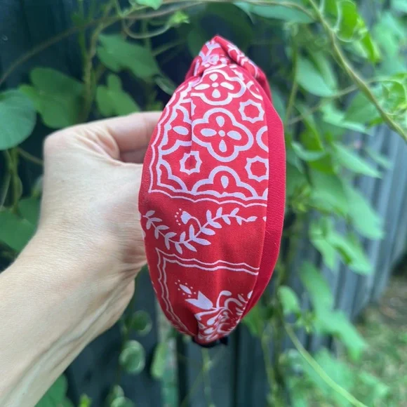 Paisley Print Top-Knot Headband - Picture 8 of 16